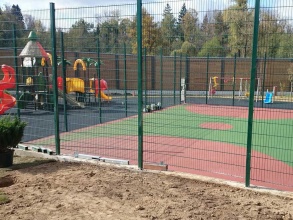 Забор на детскую площадку 50 метров фото в Яхроме